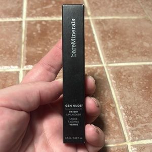 Bare Minerals Gen Nude Lip Lacquer in color Addicted